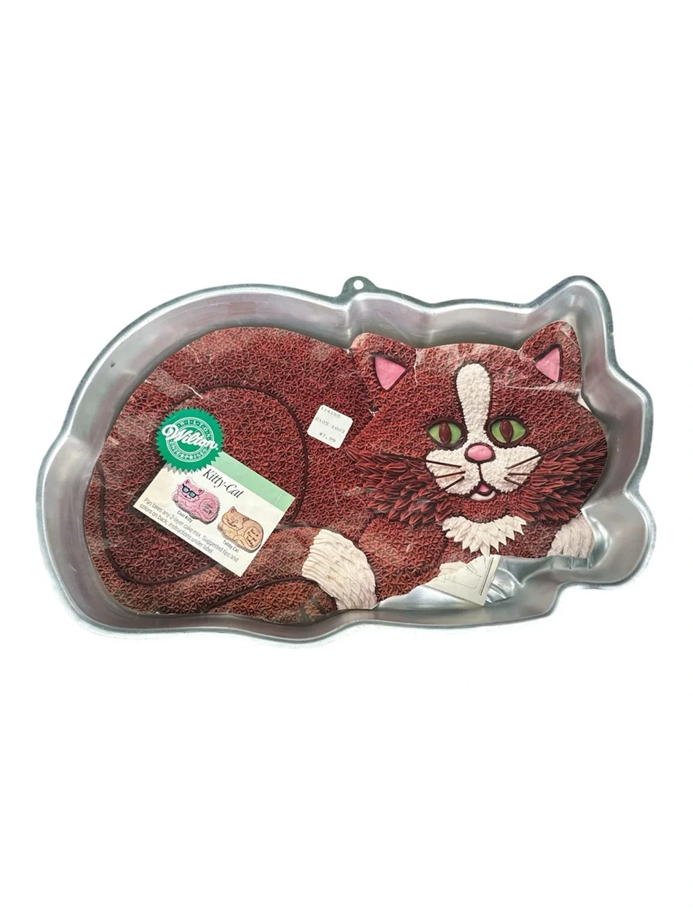 Wilton Kitty Cat Cake Pan 1987, Model #2105-1009